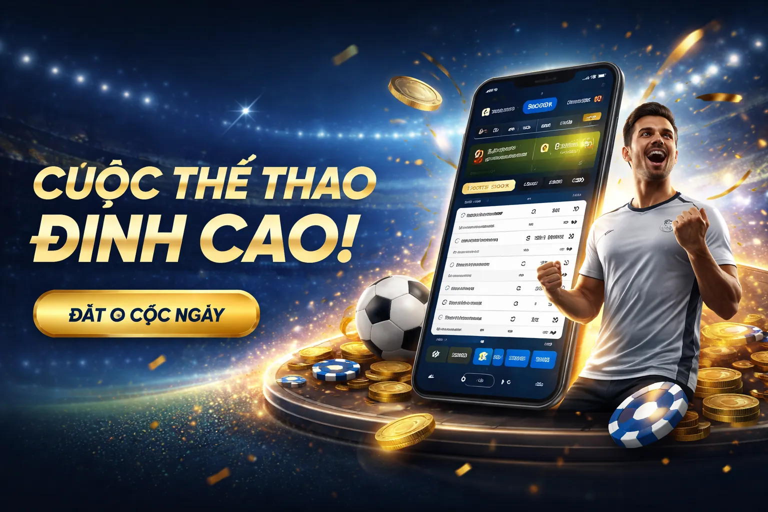 Banner quảng cáo Win365 với các trò chơi cá cược